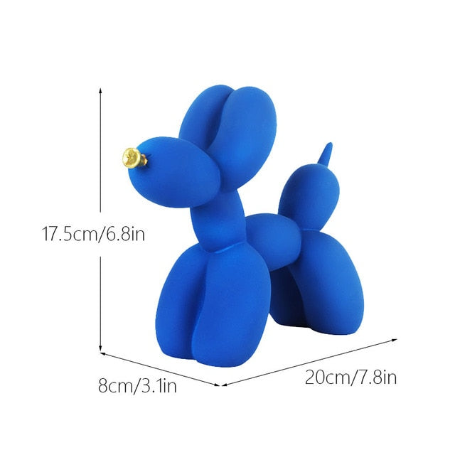 Lisslune | Luxurious Home Decor, Balloon Dog Decoration, Office Desk Accessories, Animal Decoration, Modern Popular Art, Nordic Statues