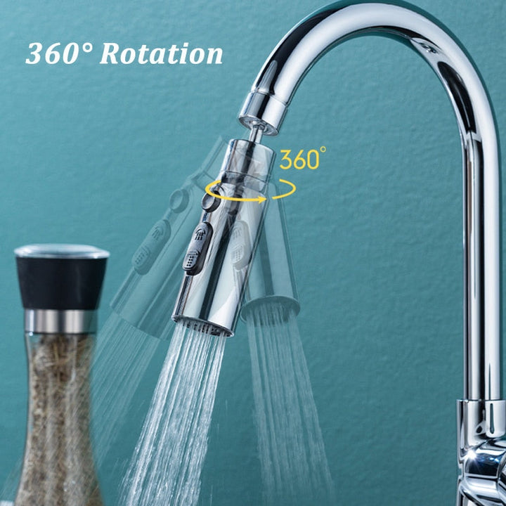 Lisslune | 3-Mode Anti-Splash Faucet Adapter