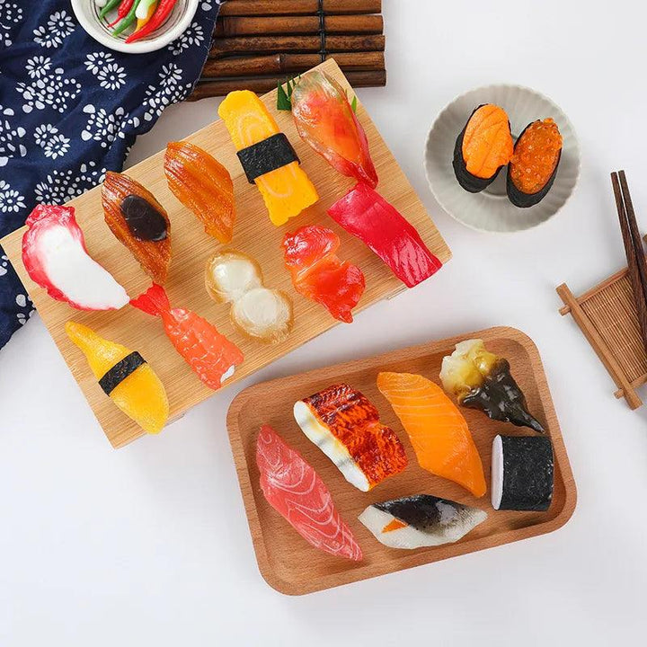 Lisslune | Exquisite Sushi Model Collection – 10-piece set for photography and presentation