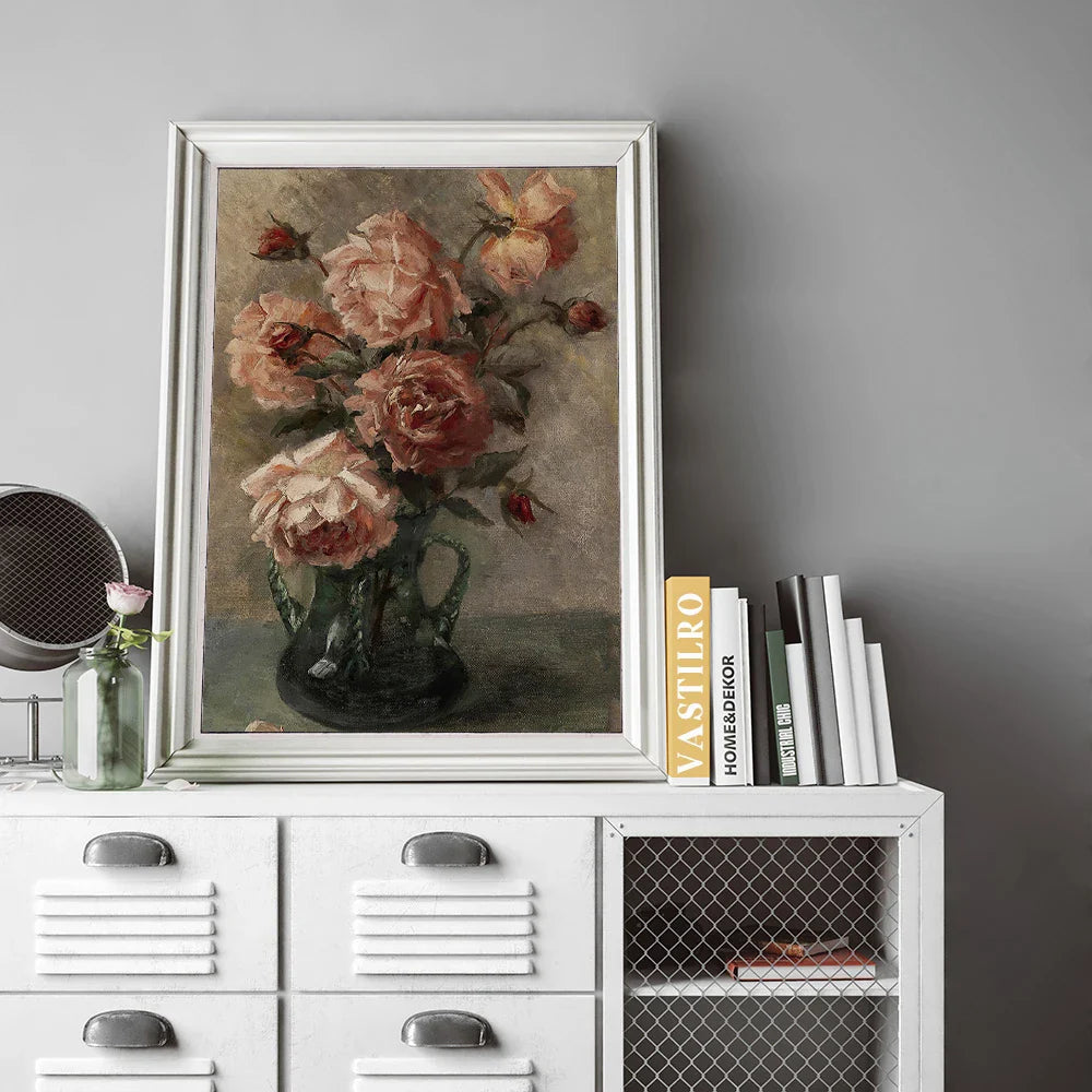 Lisslune | Floral Canvas Poster