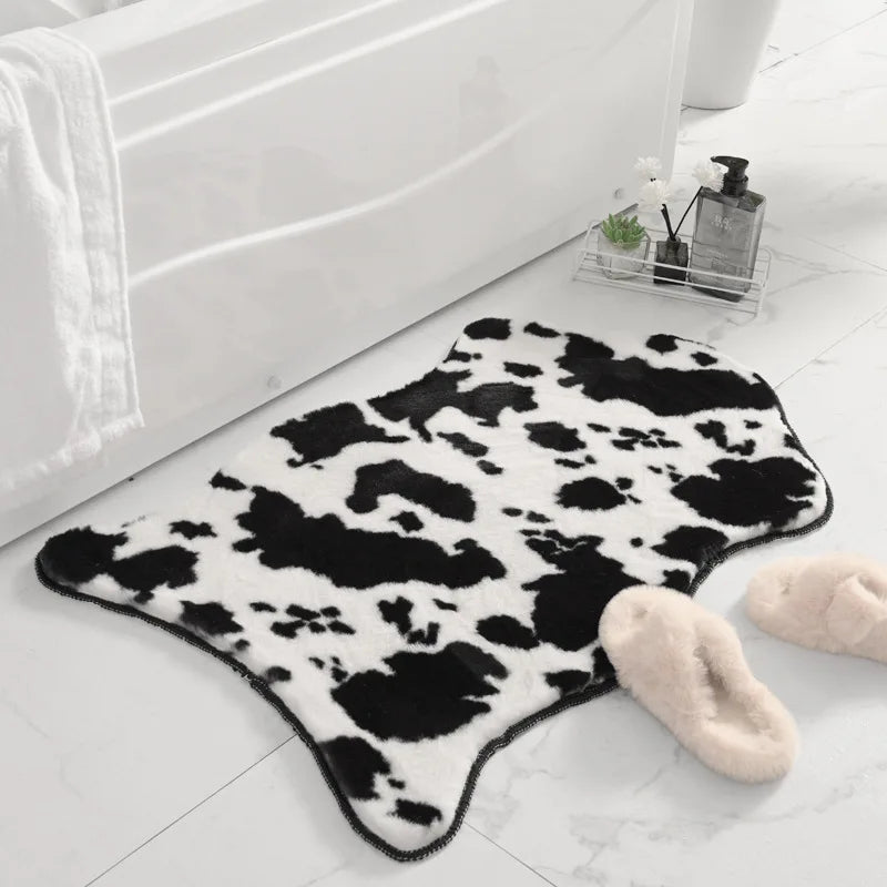 Rynx | Synthetic fur bedroom carpet bathroom mat doormat fluffy nursery rug floor mat aesthetic home decor