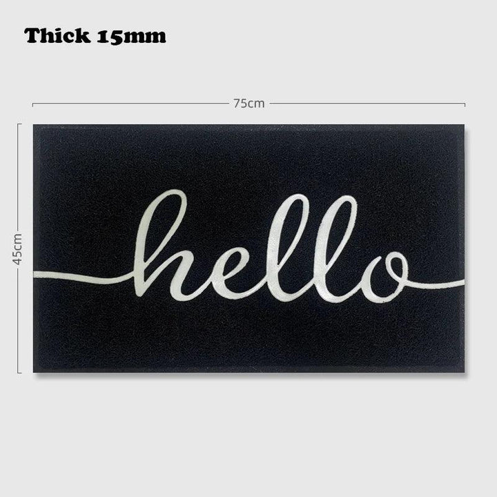 Lisslune | Stylish Indoor/Outdoor Door Mat | Premium 30"x17.5" Elegant Welcome Mat for Home