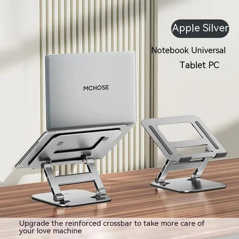 Lisslune | FlexFold Pro | Foldable Aluminum Laptop Stand | Portable & Ergonomic | Work comfortably anywhere
