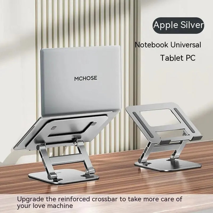 Lisslune | FlexFold Pro | Foldable Aluminum Laptop Stand | Portable & Ergonomic | Work comfortably anywhere