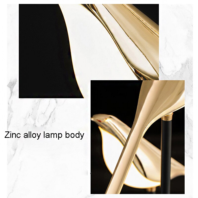 Lisslune | Modern Nordic Wall Bird Lamp