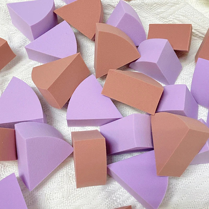 Rynx |30pcs/Set Triangular Soft Makeup Sponge Face Foundation Concealer Cream Powder Mixing Puff Cosmetic Tool