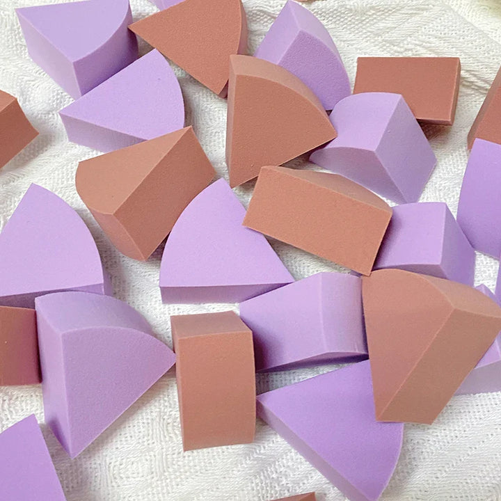 Rynx |30pcs/Set Triangular Soft Makeup Sponge Face Foundation Concealer Cream Powder Mixing Puff Cosmetic Tool