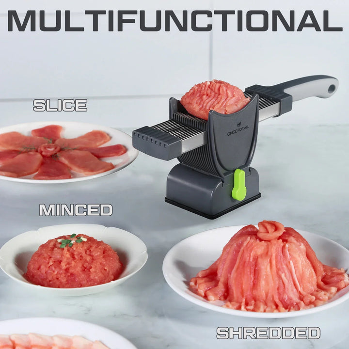 Lisslune | Multifunctional Stainless Steel Manual Meat Cutter Tool