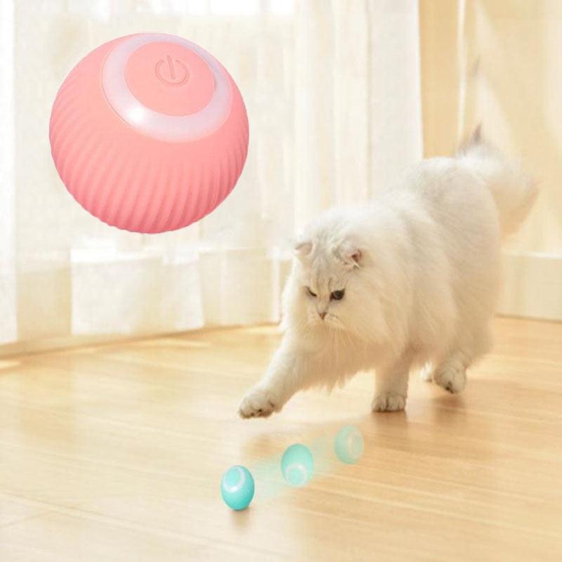 Lisslune | Smart Rolling Cat Toy: Interactive fun for indoor kittens