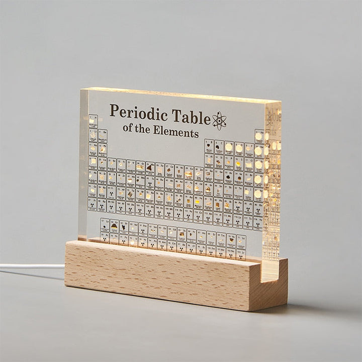 Lisslune | Educational Acrylic Science Periodic Table Decor