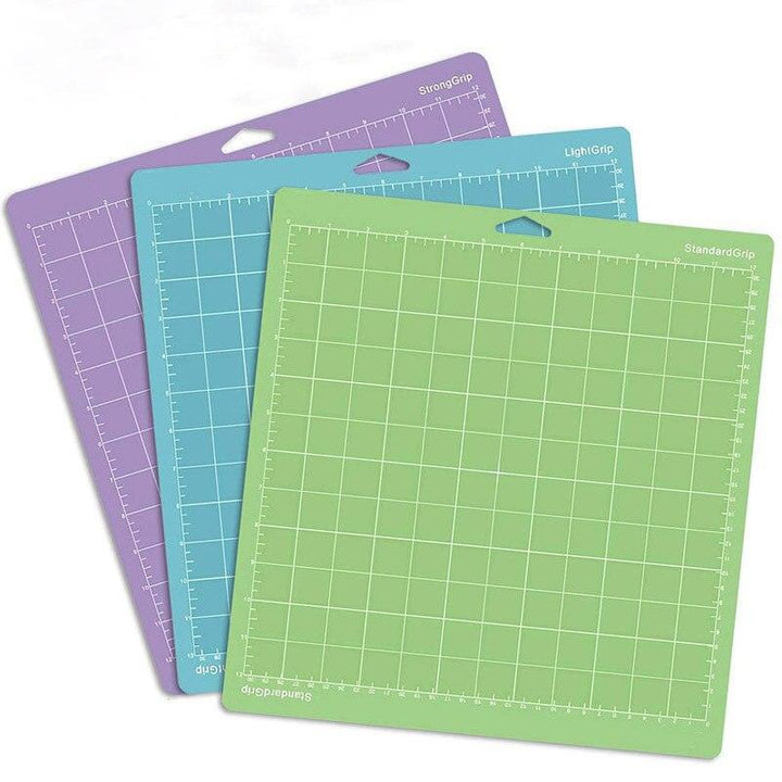 Lisslune | Colorful Engraving Base Plate Kit with Adhesive Cutting Mats - Ultimate Creation Tool