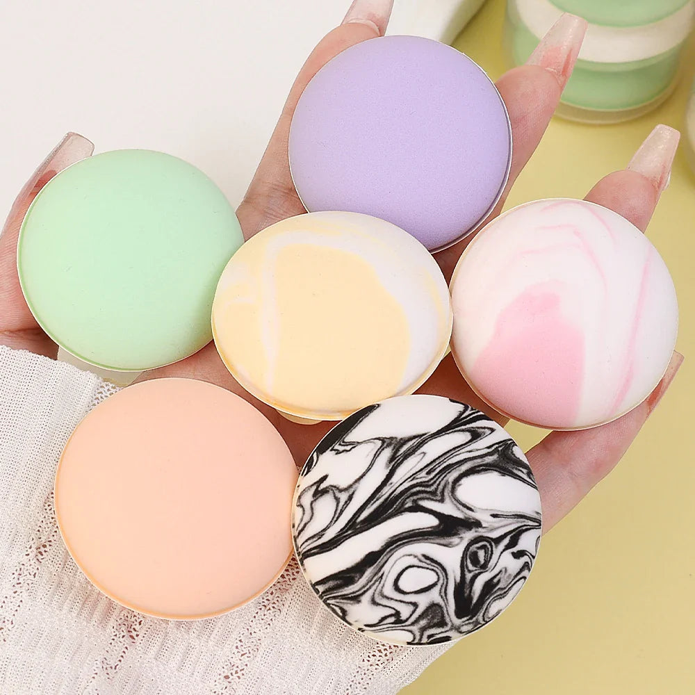 Rynx | 4PCS Butterfly Cosmetic Sponge Set Makeup Sponges Foundation Air Cushion Dry and Wet Use Soft Candy Cotton Powder Puff Makeup Tool
