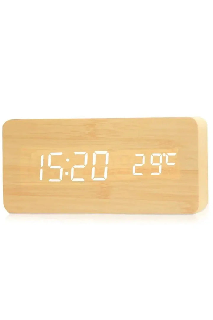 Lisslune | Wood LED Digital Clock