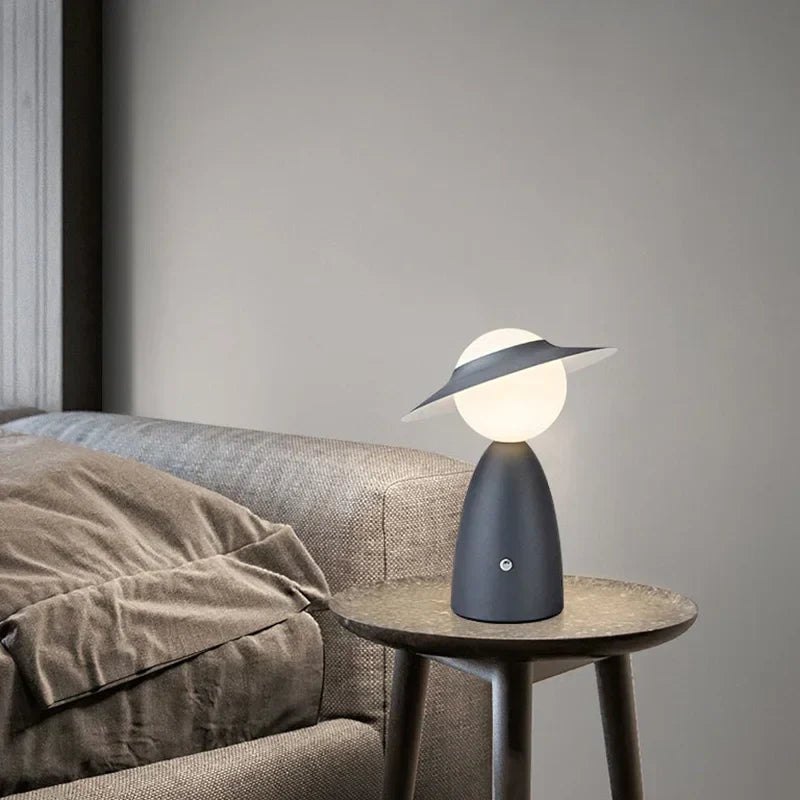 Lisslune | Battery Table Lamp Man with Hat