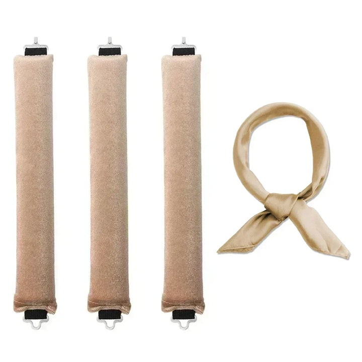 Rynx | Heat-free Velvet Hair Curling Sticks Lazy Curls Roller Heat-free Curls Overnight Heat-free Blow-drying Styling Tool Hair Curling for Sleeping