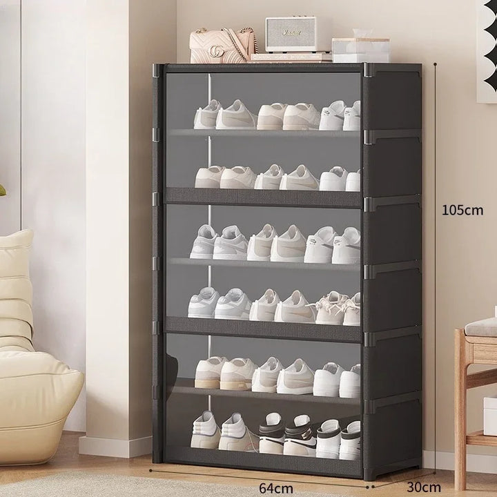 Lisslune | TransRack – Transparent Multi-Layer Shoe Storage Cabinet