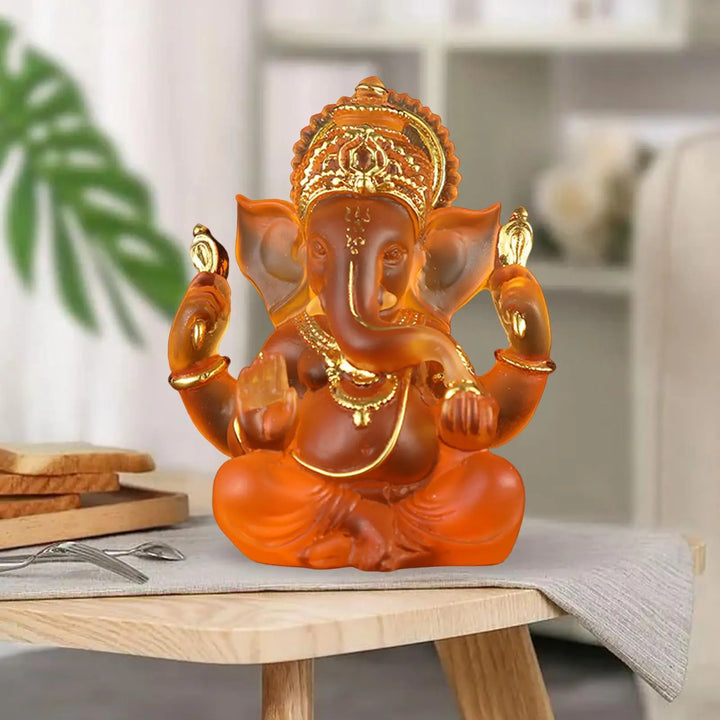 Lisslune | Rare colored semi-transparent Ganesh statues for luck in your home
