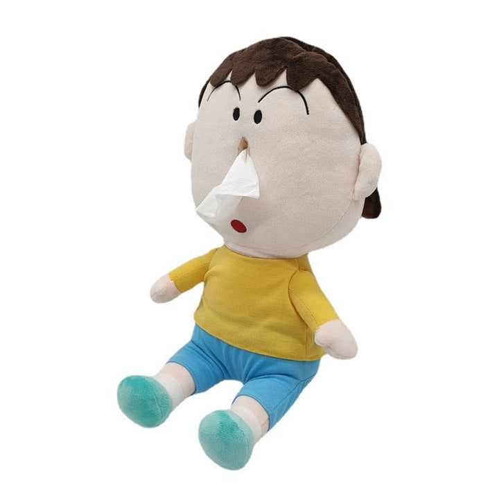Lisslune | Mini Human Plush Toy Tissue Box