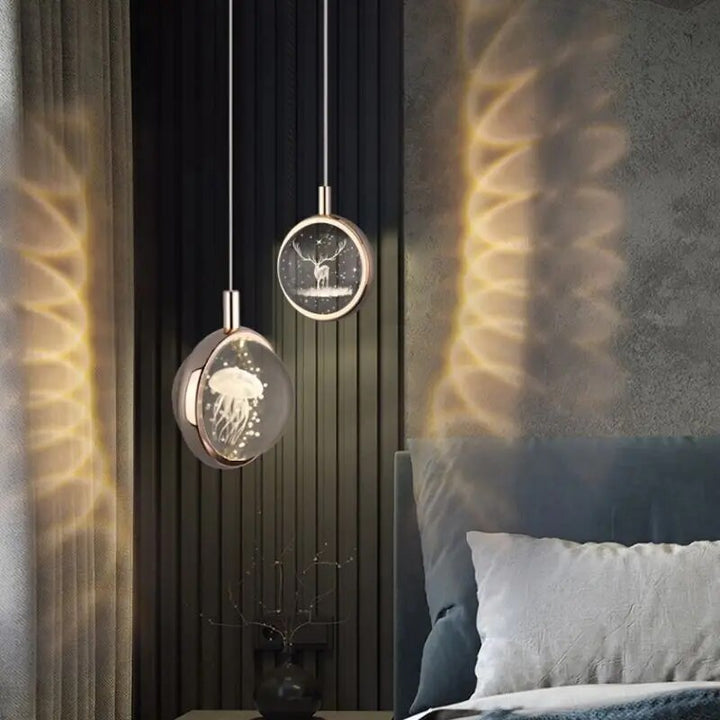 Lisslune | Romantic Crystal Rotating Mood LED Lights