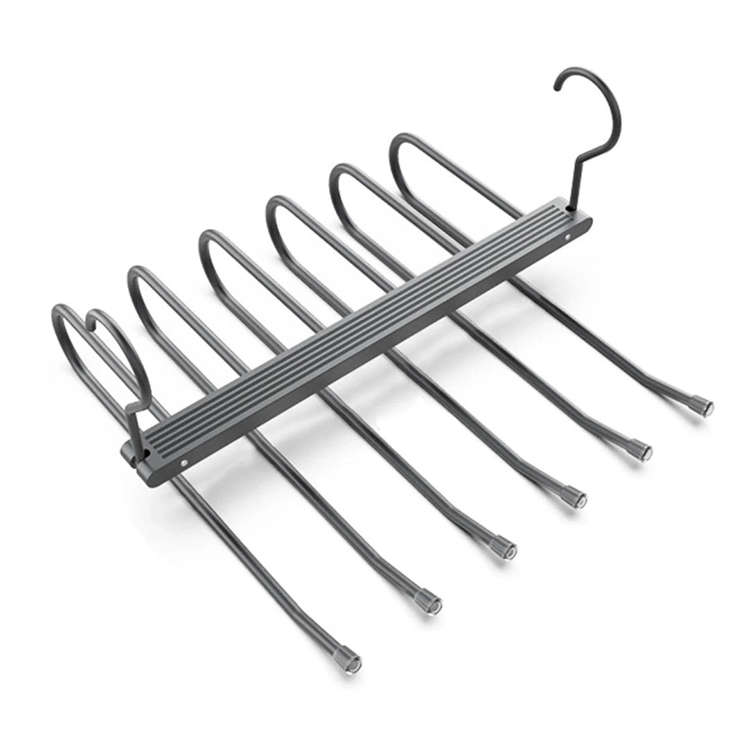 Lisslune | Revolutionize your wardrobe with the 6 In 1 trouser hangers