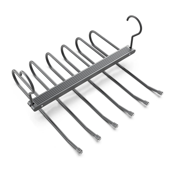 Lisslune | Revolutionize your wardrobe with the 6 In 1 trouser hangers