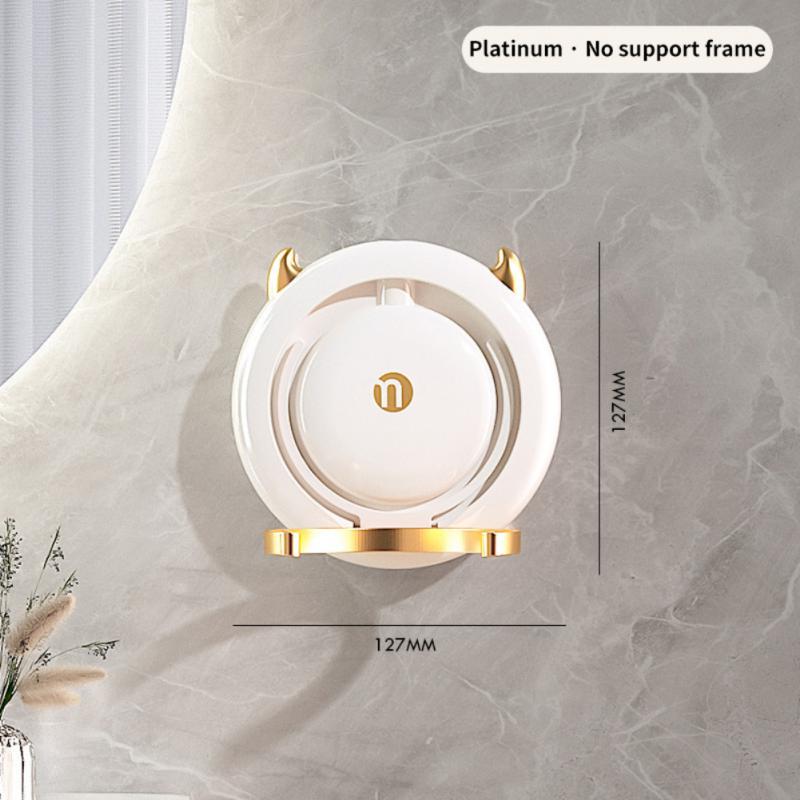 Lisslune | Mounted Universal Self-Adhesive Hair Dryer Holder