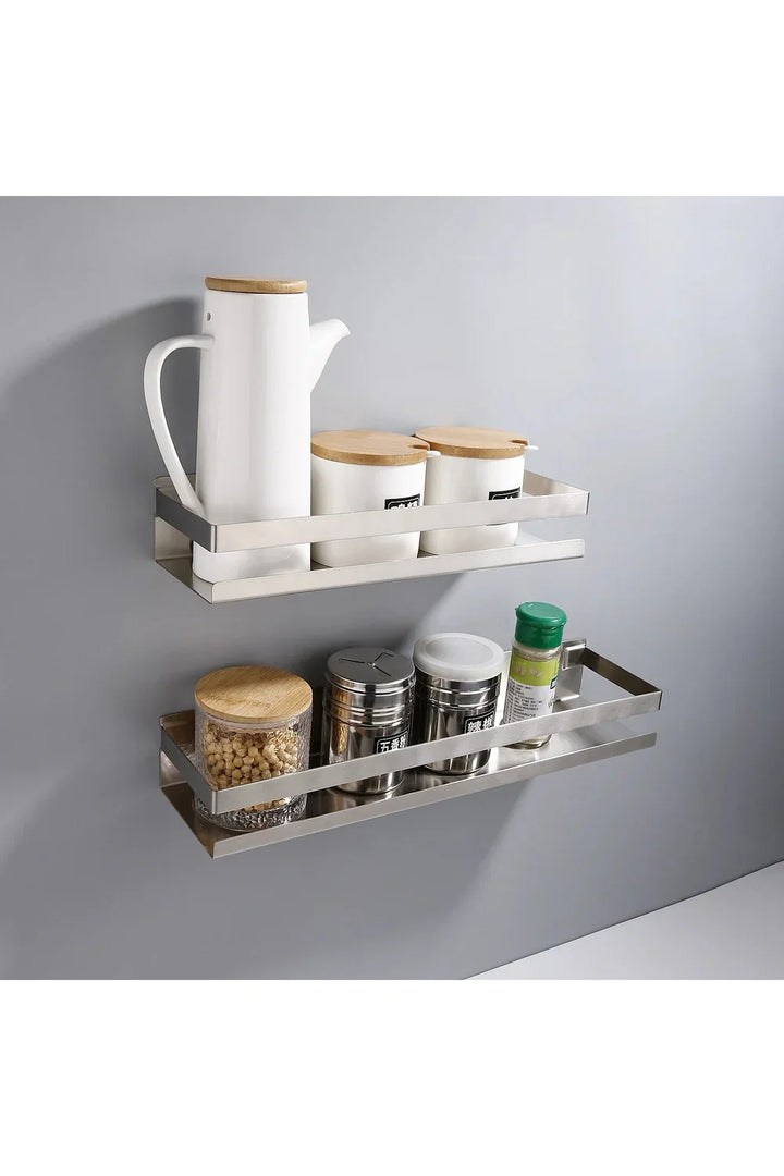 Lisslune | Modern black floating shelves