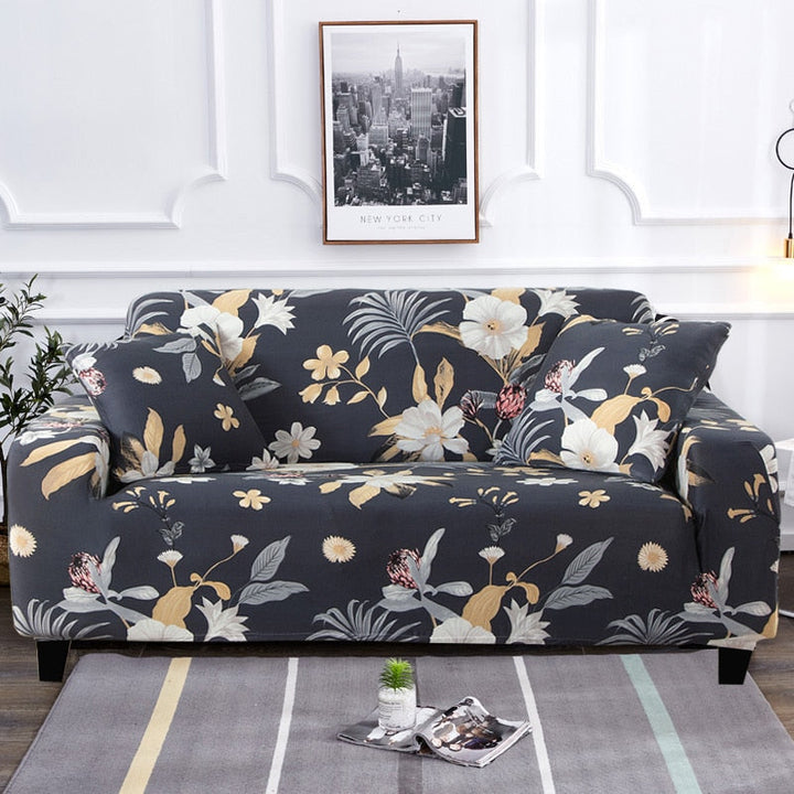 Lisslune | Modern Non-slip Colorful Elastic Sofa Cover