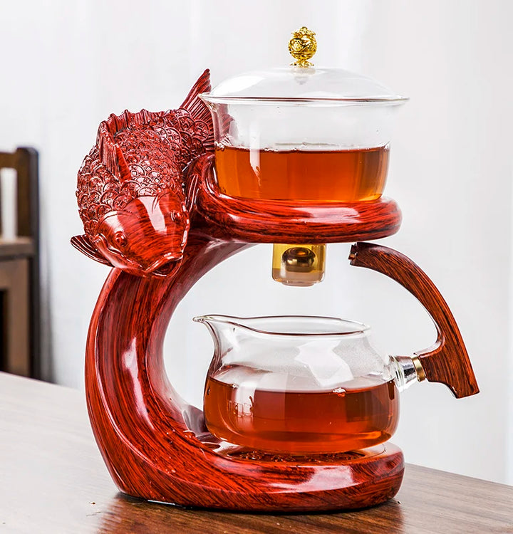 Lisslune | Magnetic Flow Kungfu Turtle Dragon Teapot Infuser
