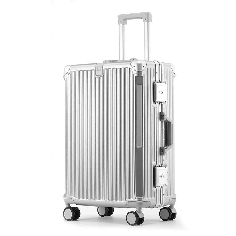 Lisslune | Tallinn Hard Shell Suitcase with Aluminium Frame – Lightweight, Durable & TSA Approved Luggage