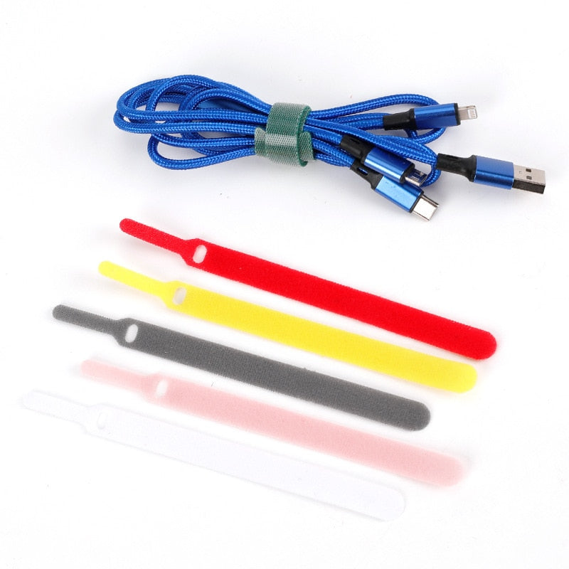 Lisslune | Multicolor Separable Cable Organizer Ties