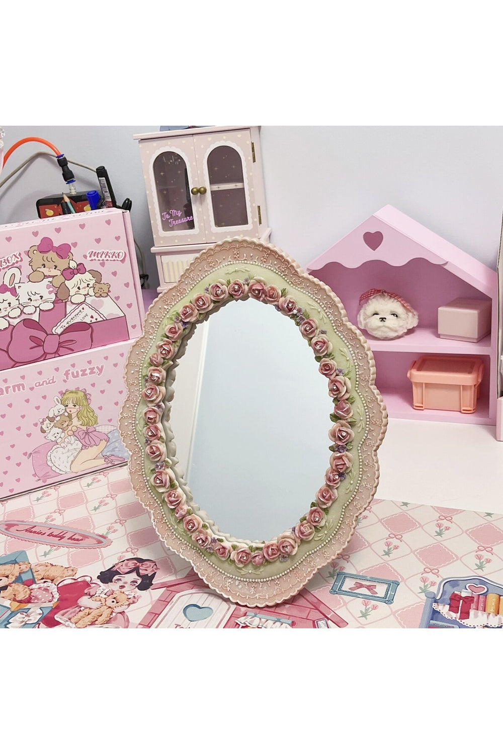 Lisslune | desk art mirror