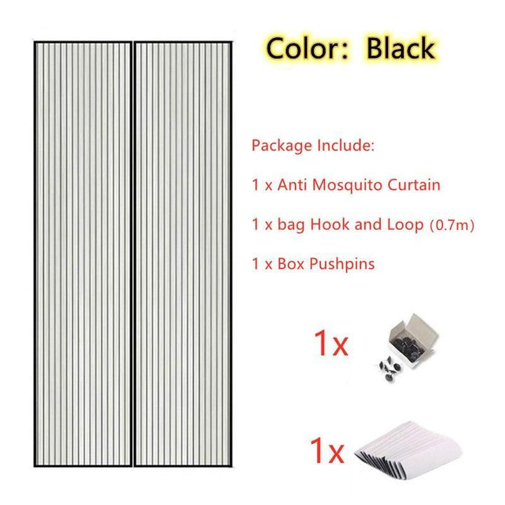 Lisslune | Summer Breeze Magnetic Door Screen - Effortless Insect Protection for Any Room