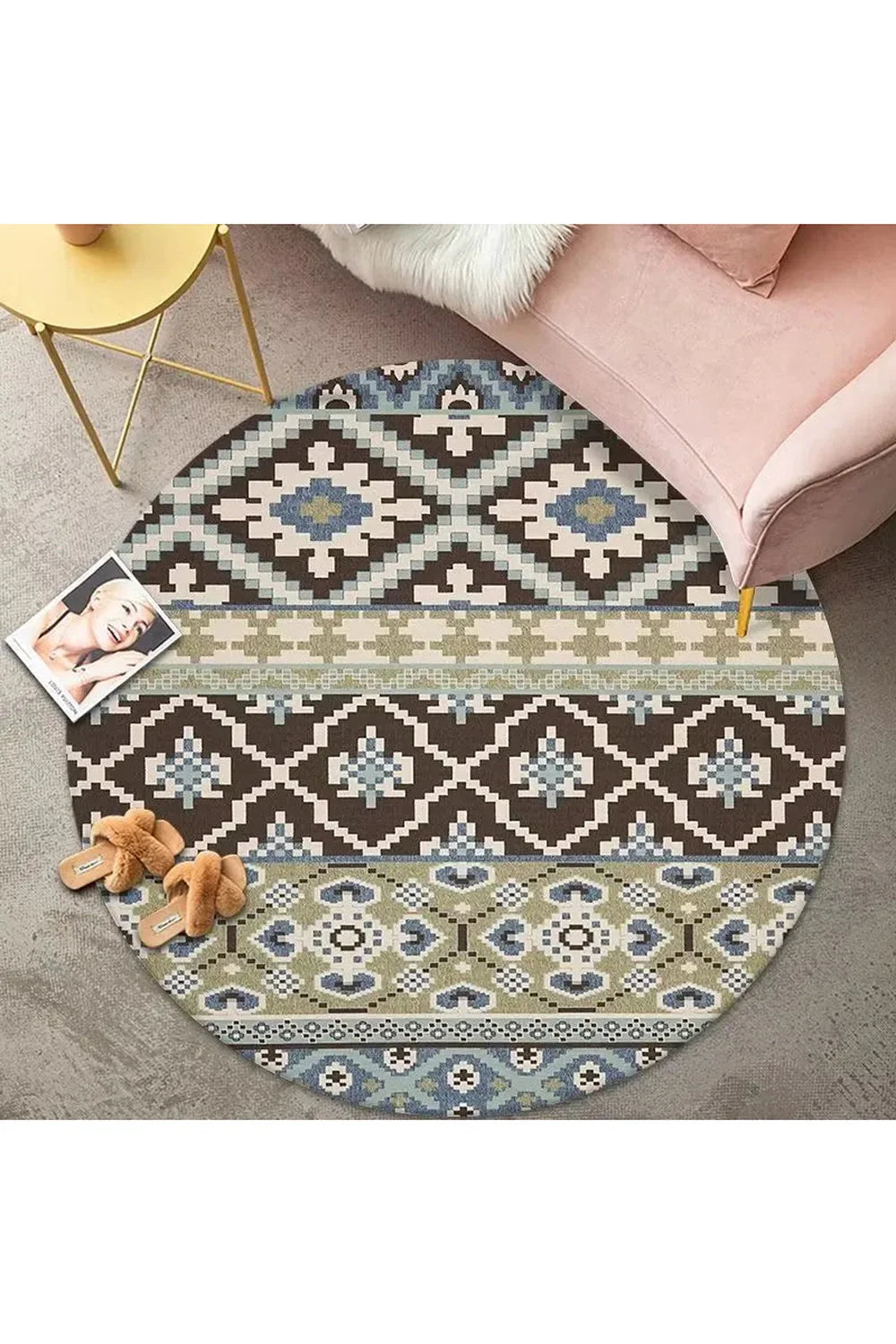 Lisslune | Soft Round Rug