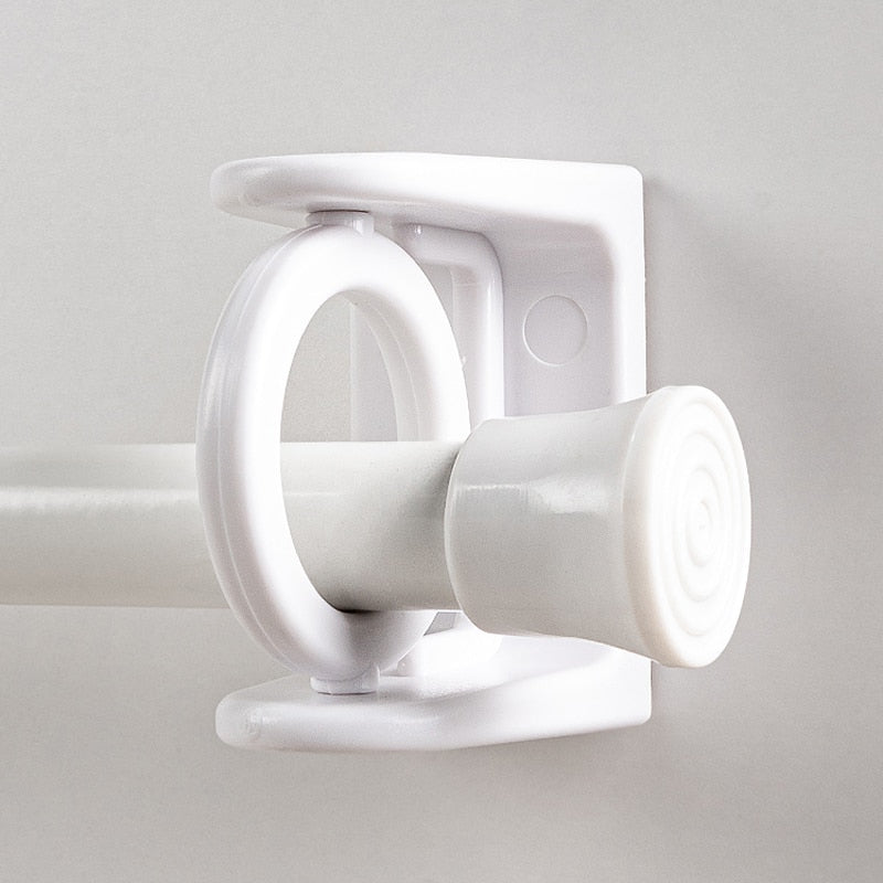 Lisslune | Punch-Free Handy Hook Adjustable Rod Holder