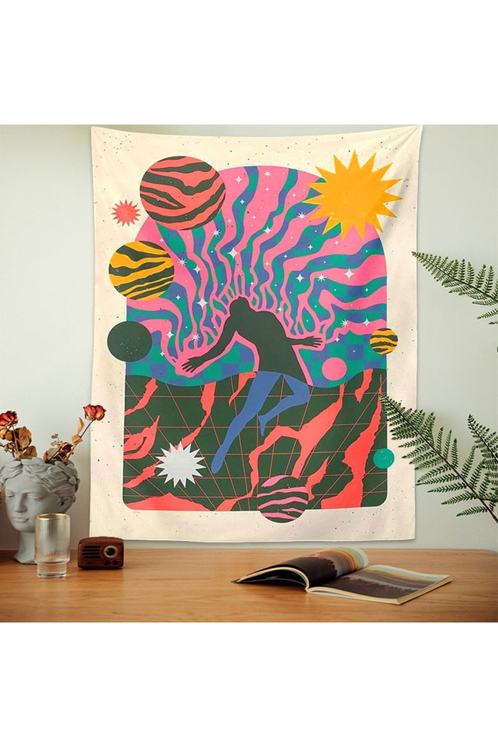 Lisslune | Travel Psychedelic Tapestry
