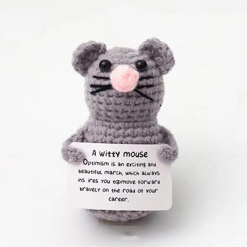 Lisslune | Shady Handcrafted Crochet Duck Ornaments for Emotional Support - Unique Home Decor and Perfect Christmas Gift