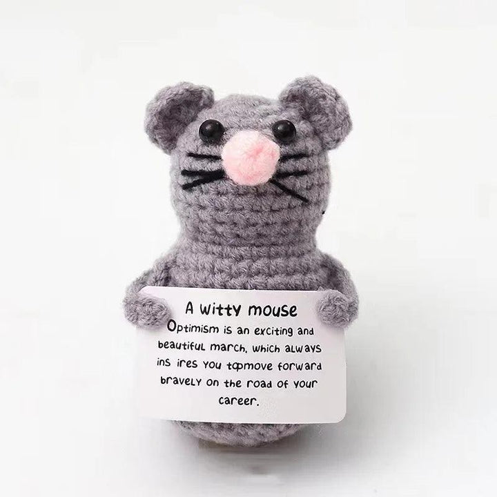 Lisslune | Shady Handcrafted Crochet Duck Ornaments for Emotional Support - Unique Home Decor and Perfect Christmas Gift
