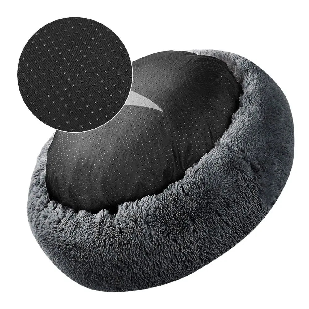 Lisslune | Calming Comfort Pet Bed | Breathable Plush Material