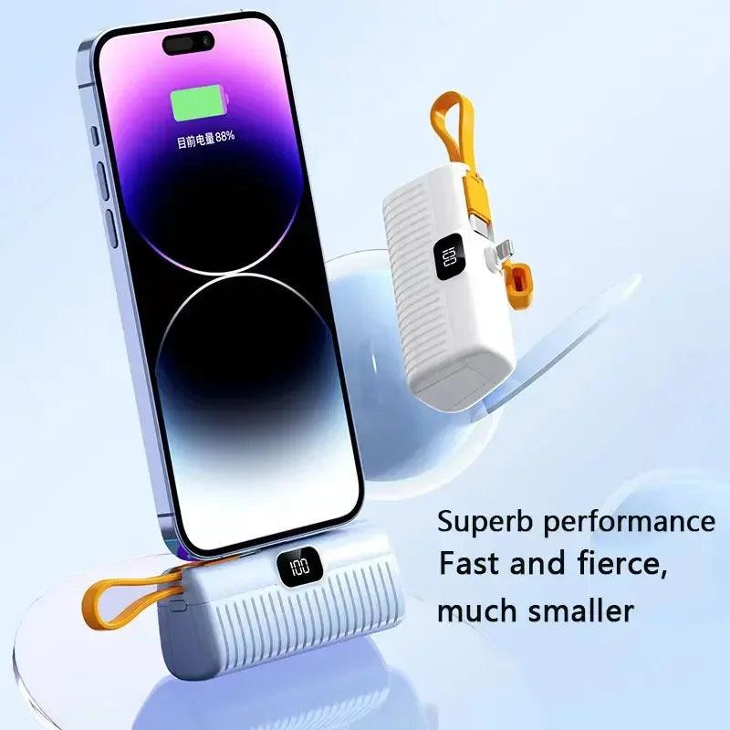 Lisslune | Ultimate 30000mAh Fast Wireless Power Bank for iPhone & Type-C Devices