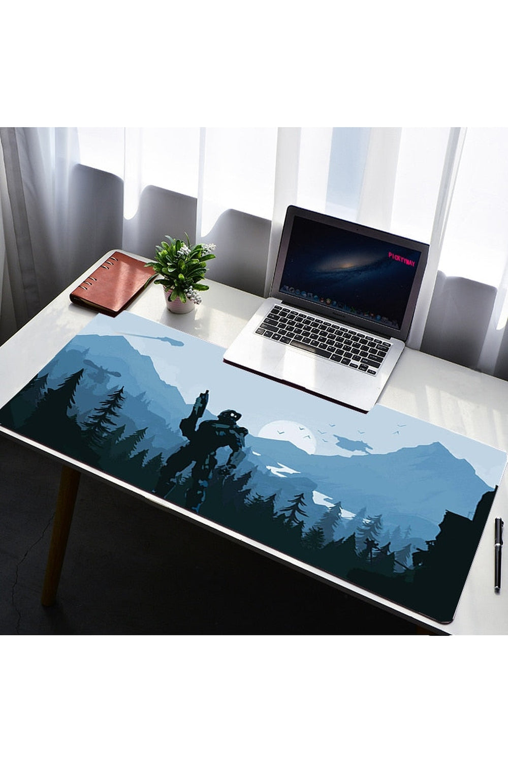 Lisslune | Forest Laptop Desk Pad