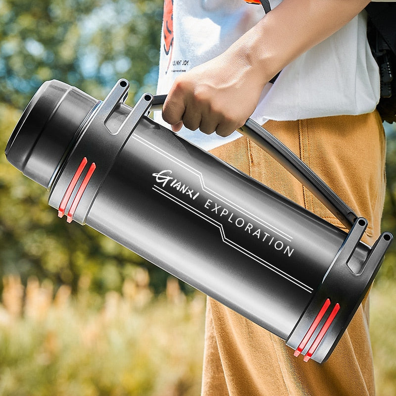 Lisslune | Giant Drink Stainless Steel Thermos