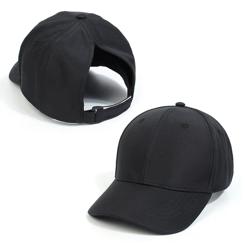 Lisslune | Kids Baseball Cap with Hole for Ponytail