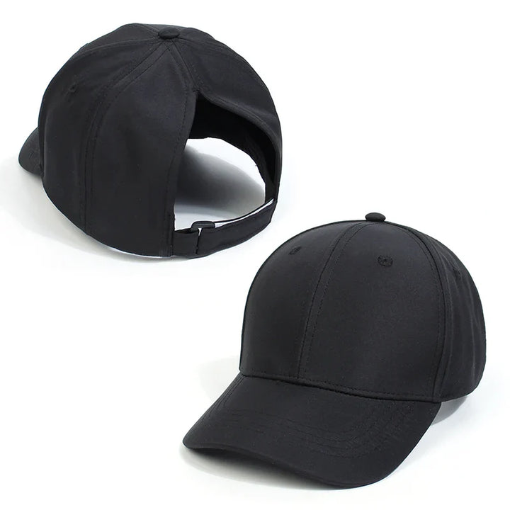 Lisslune | Kids Baseball Cap with Hole for Ponytail