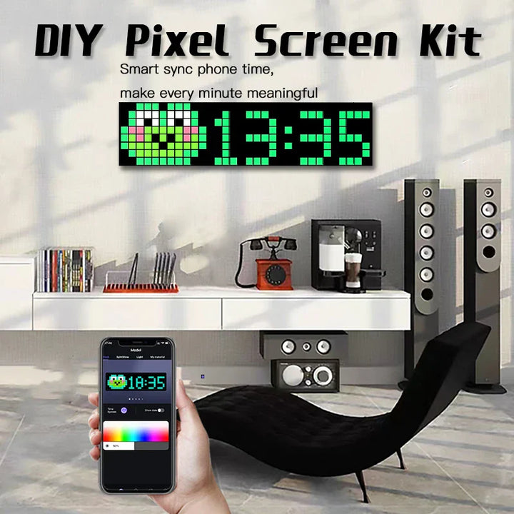 Lisslune | Pixel Art LED Home Decor Smart Display