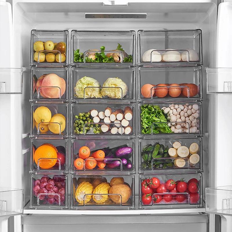 Lisslune | Refrigerator organization freshness container - Ultimate storage solution for neat cooling
