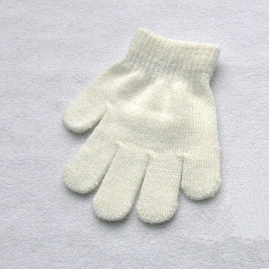 Lisslune | Toddler Wool Gloves with Individual Fingers (3-6 Years)