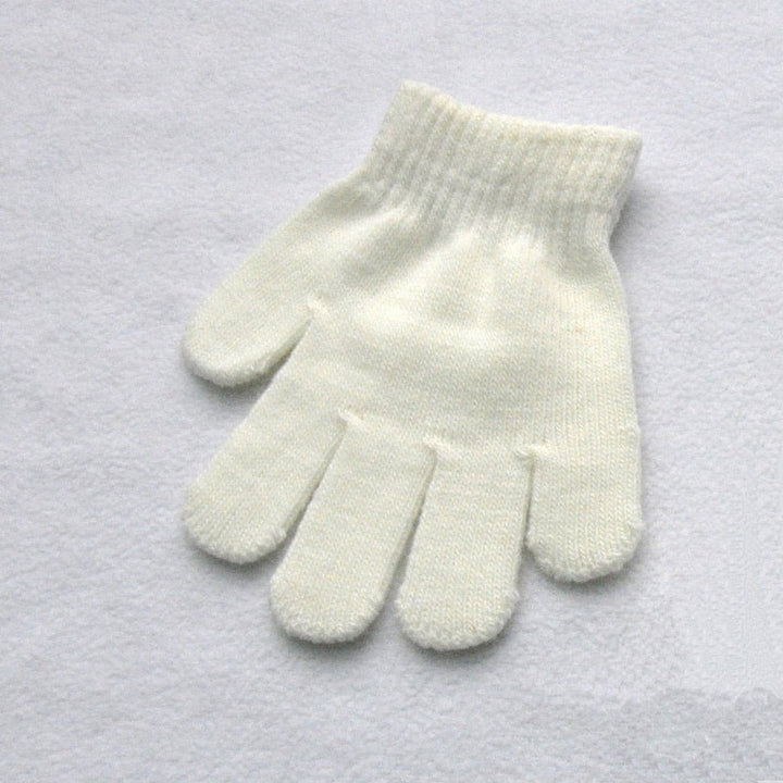 Lisslune | Toddler Wool Gloves with Individual Fingers (3-6 Years)