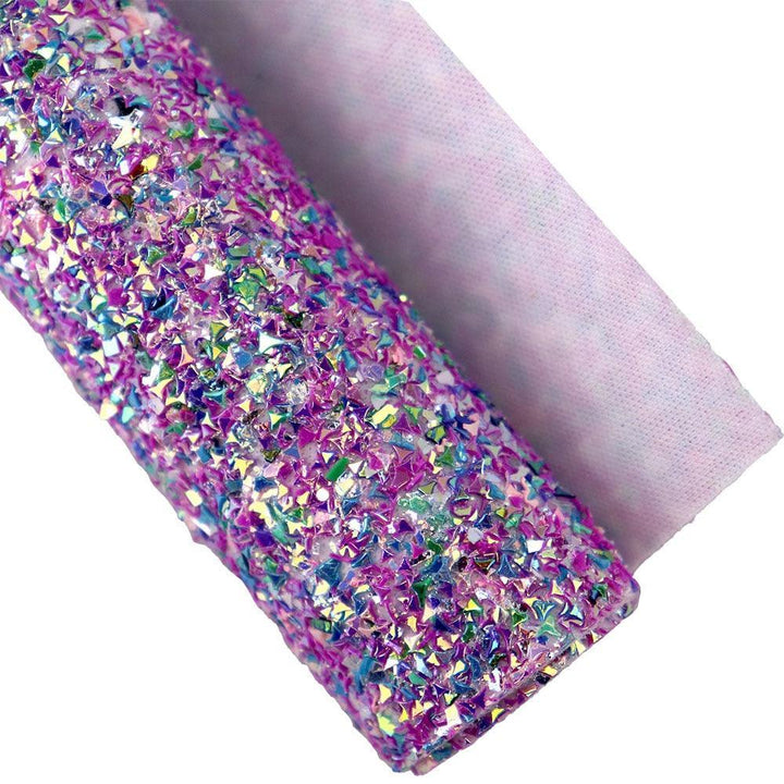 Lisslune | Sparkling Party Glitter Fabric Roll - XL Size for Creative Crafts