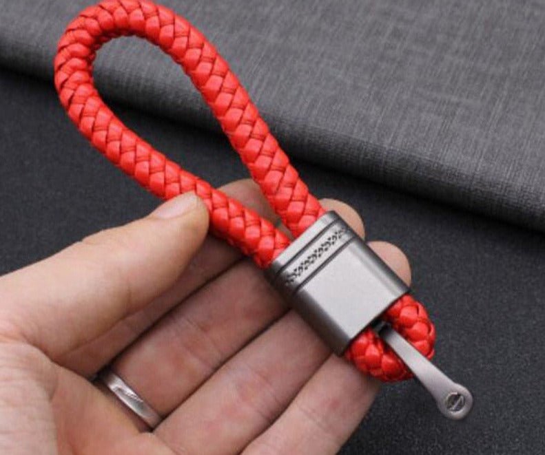 Lisslune | Braided loop keychain for car keys